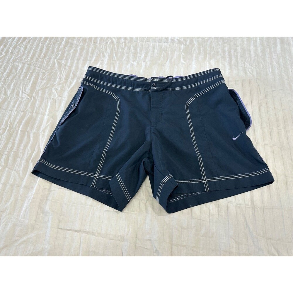 NIKE WOMENS ATHLETIC UNLINED SHORTS SIZE M 8-10